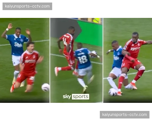 “诺丁汉森林2-2战平埃弗顿，双方进球均源自定位球二次进攻”